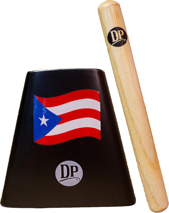DP Music Bandera de Puerto Rico de metal de 6 pulgadas para hacer ruido con batidor - Quierox - Tienda Online