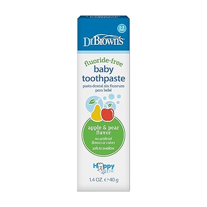 Dr. Brown's Pasta dental natural para bebé 1.4 onzas - Quierox - Tienda Online
