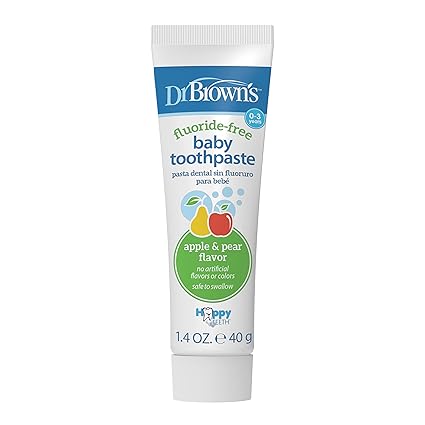 Dr. Brown's Pasta dental natural para bebé 1.4 onzas - Quierox - Tienda Online