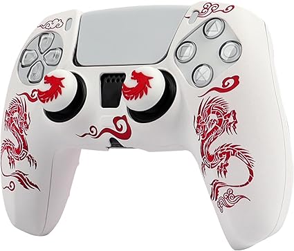 Dragon Controller Skin Silicone para PS5, protector de agarre antideslizante - Quierox - Tienda Online