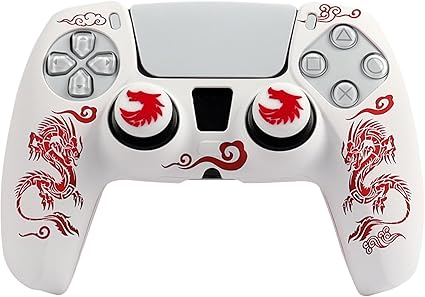 Dragon Controller Skin Silicone para PS5, protector de agarre antideslizante - Quierox - Tienda Online