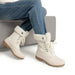 DREAM PAIRS Botas de invierno impermeables de lana sintética para mujer - Quierox - Tienda Online