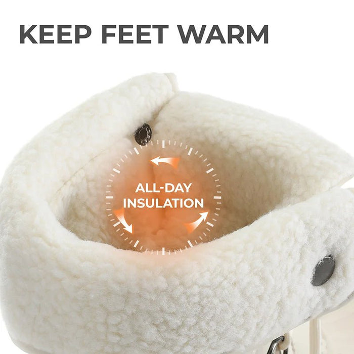 DREAM PAIRS Botas de invierno impermeables de lana sintética para mujer - Quierox - Tienda Online