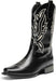 DREAM PAIRS Botas vaqueras de punta cuadrada para mujer, con bordado cosido - Quierox - Tienda Online