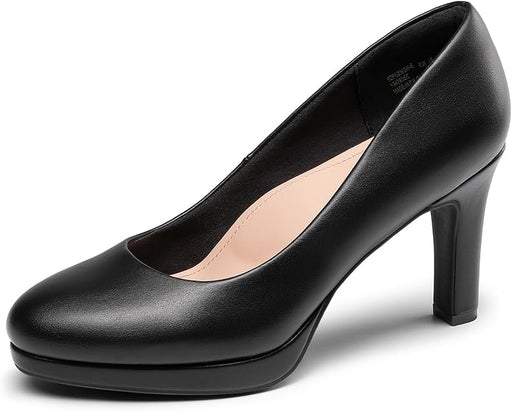 DREAM PAIRS Zapatos de vestir de oficina cómodos con plataforma y tacón bajo - Quierox - Tienda Online