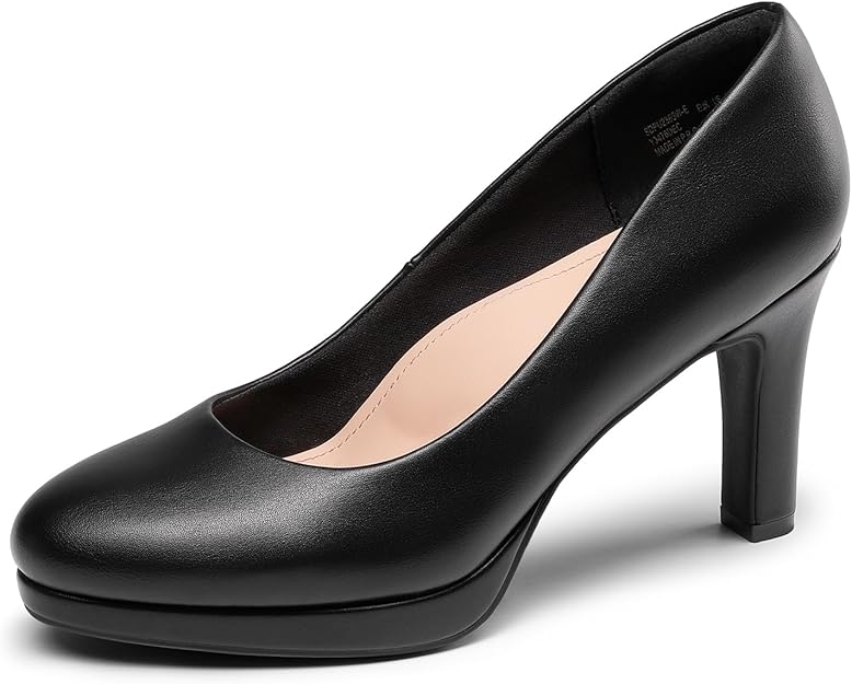 DREAM PAIRS Zapatos de vestir de oficina cómodos con plataforma y tacón bajo - Quierox - Tienda Online