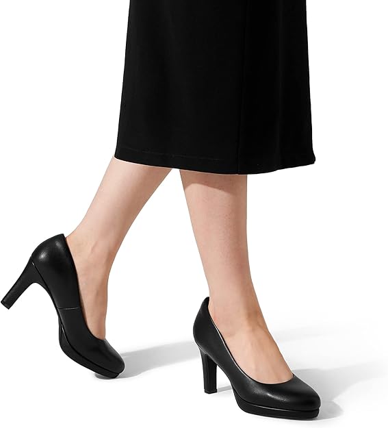 DREAM PAIRS Zapatos de vestir de oficina cómodos con plataforma y tacón bajo - Quierox - Tienda Online