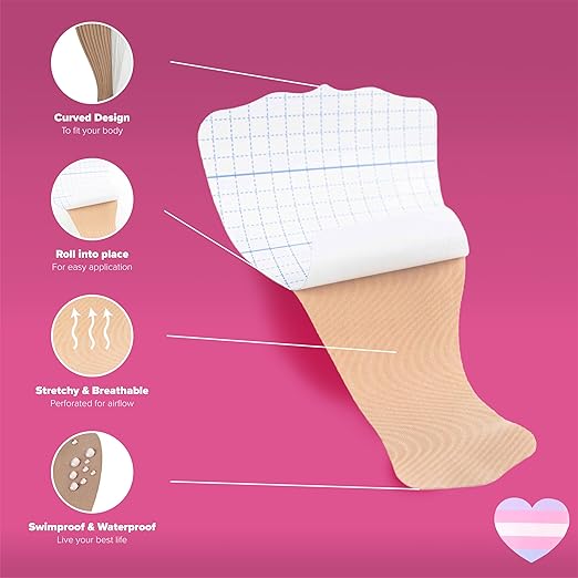DressTech Kit de 10 cintas adhesivas para disimular la ropa interior para travestis y mujeres trans - Quierox - Tienda Online