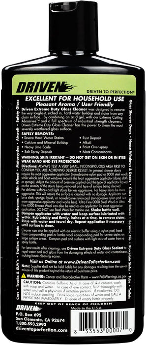 DRIVEN Limpiador de vidrio de servicio extremo (limpiador de vidrio - 16 onzas líquidas) - Quierox - Tienda Online