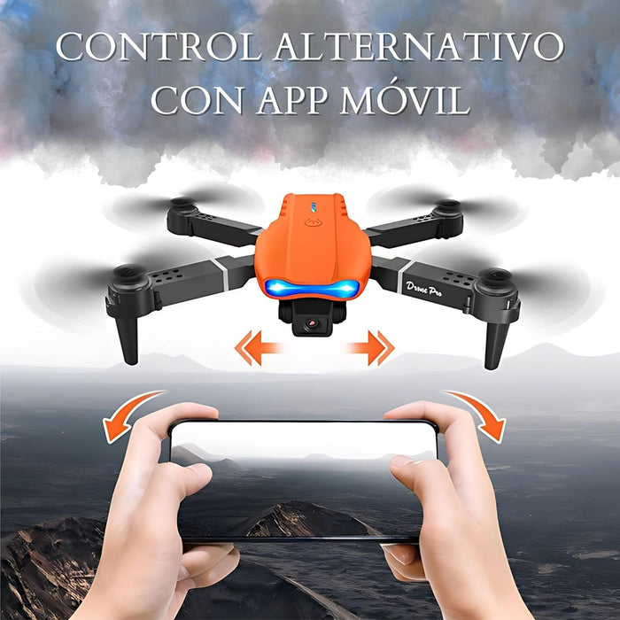 Dron E99 con cámara, dron cuadricóptero plegable a control remoto - Quierox - Tienda Online