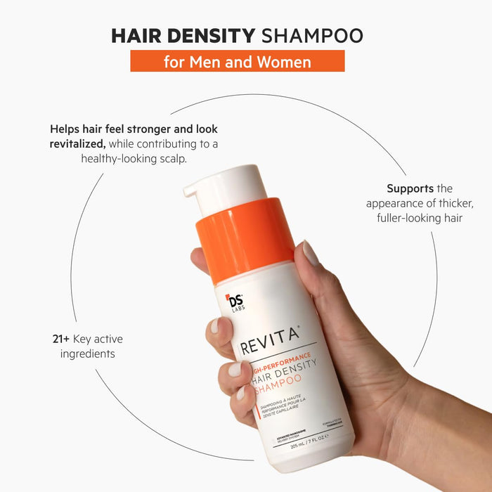 DS Labs Champú Revita, 205 mL – Limpieza refrescante del cuero cabelludo para un aspecto más voluminoso - Quierox - Tienda Online