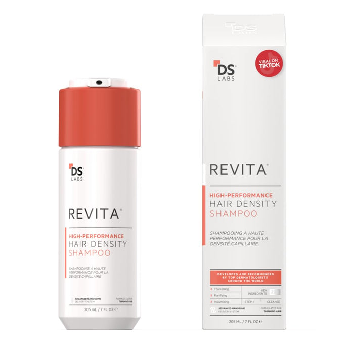 DS Labs Champú Revita, 205 mL – Limpieza refrescante del cuero cabelludo para un aspecto más voluminoso - Quierox - Tienda Online
