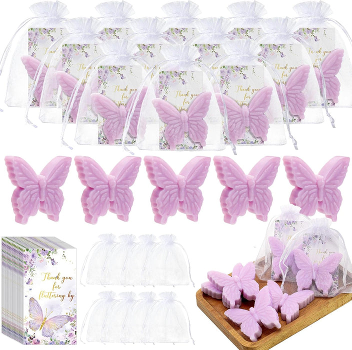 Dunzy Juego de 30 recuerdos de fiesta de bienvenida de bebé con temática de mariposa para invitados - Quierox - Tienda Online