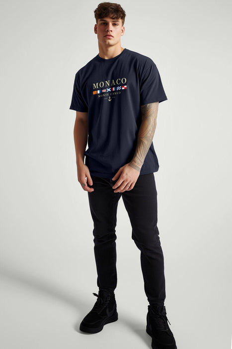 Duval fits Camiseta blanca del Monaco Monte Carlo Yacht Club - Quierox - Tienda Online