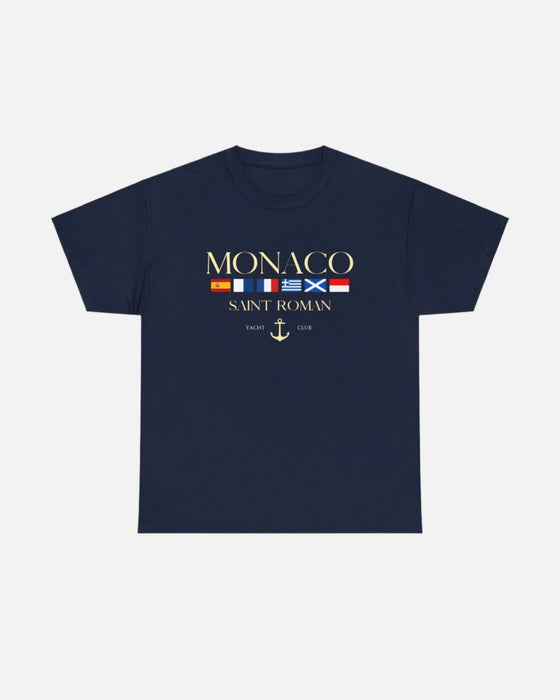 Duval fits Camiseta blanca del Monaco Monte Carlo Yacht Club - Quierox - Tienda Online