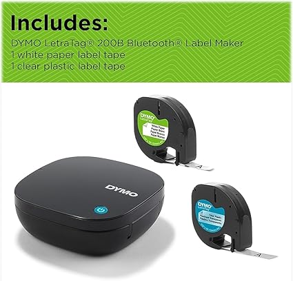 DYMO LetraTag 200B - Etiquetadora térmica portátil con Bluetooth - Quierox - Tienda Online
