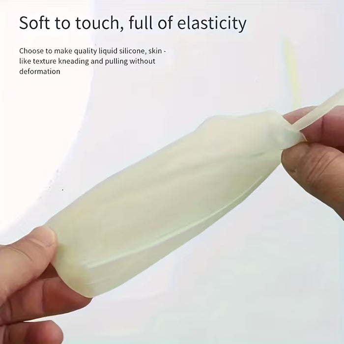 1pc Funda Protectora de Silicona para Control Remoto, Orejas de Conejo