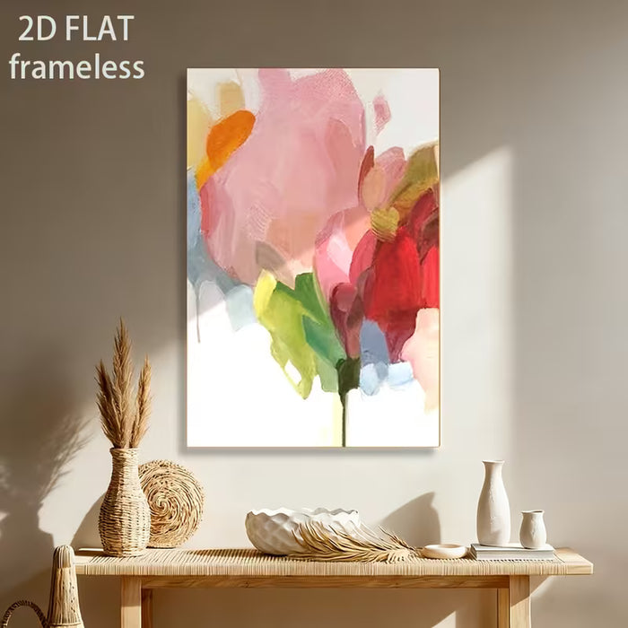 1pcs Póster decorativo, sin marco, con flores,  para el hogar