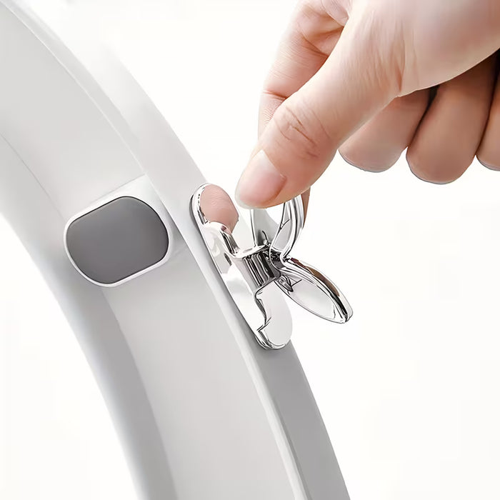 2 piezas de elevadores de tapa de inodoro, sin batería, fácil instalación, accesorio de baño