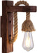 E26 E27 - Lámpara de pared de madera de estilo industrial para sala de estar - Quierox - Tienda Online