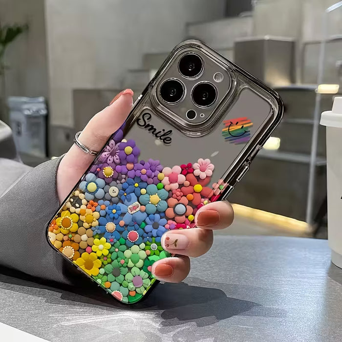 Funda para Teléfono - Girasol Adorable, Cubierta de Protección Completa para iPhone 12 pro