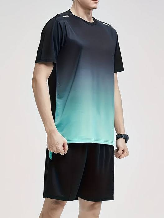Conjunto deportivo de verano para hombre, ideal para correr al aire libre, fitness y uso casual