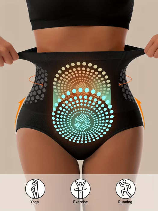 1 pieza de pantalones de control de abdomen postparto  para mujer