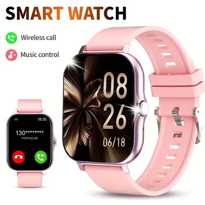 Reloj Inteligente Multifunción, para Mujer, Compatible con Llamadas Inalámbricas