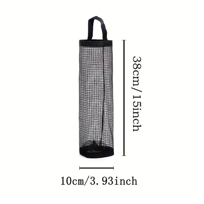 Almacenador colgante para bolsas de basura, práctico y resistente