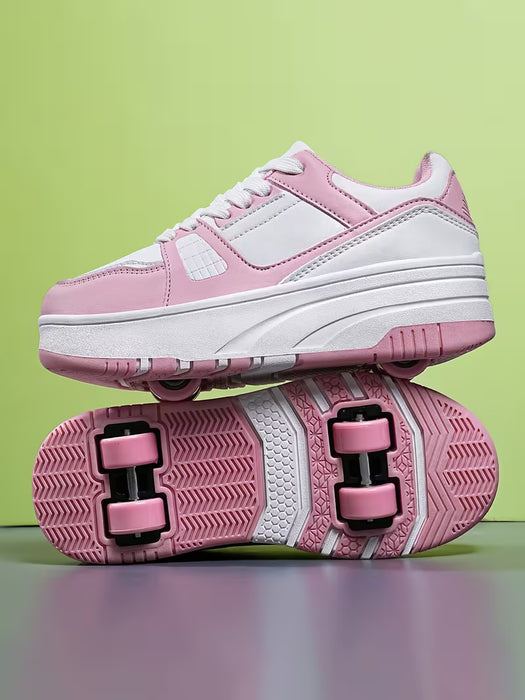 Zapatillas de Skate Versátiles para Patinaje al Aire Libre, de Ruedas Desmontables