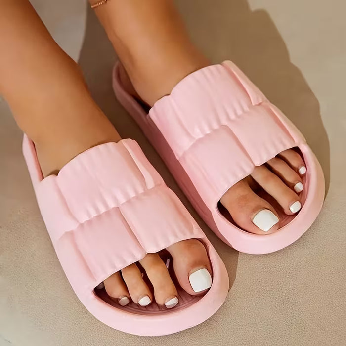 Zapatillas de Mujer con Suela Gruesa Antideslizante EVA