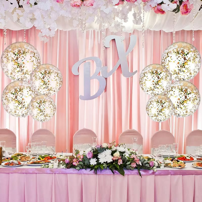 Un set de 22 globos de burbujas de 20 pulgadas, perfectos para decorar