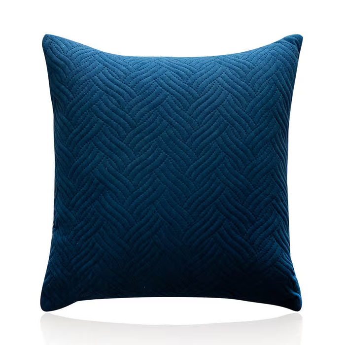 2 piezas de fundas de almohada de terciopelo estilo bohemio, poliéster, textura