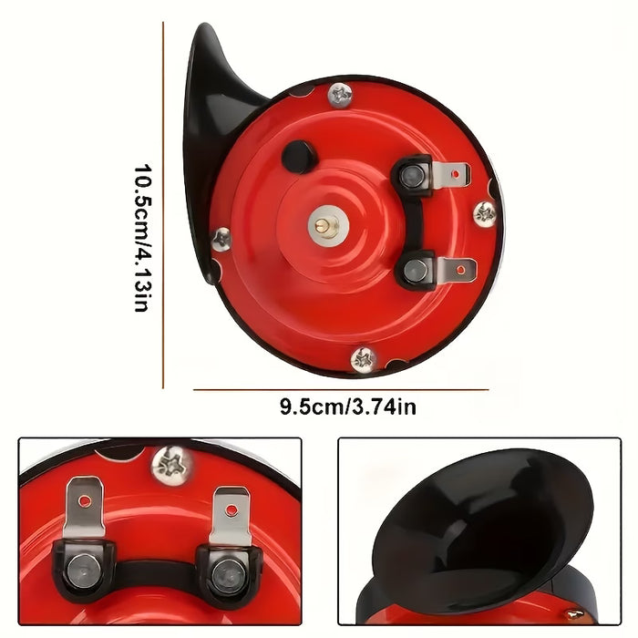 1 Bocina de Tren Multivehículo de 12V - Altos Decibelios, para Coches, Barcos y Motocicletas