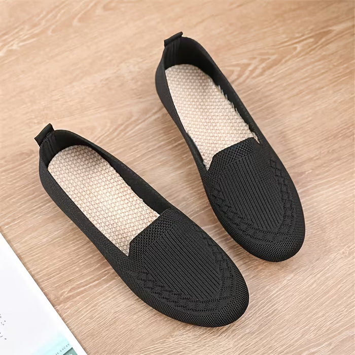 Zapatillas Casuales para Mujer, Zapatos sin Cordones - Diseño Plano Fácil de Poner y Quitar