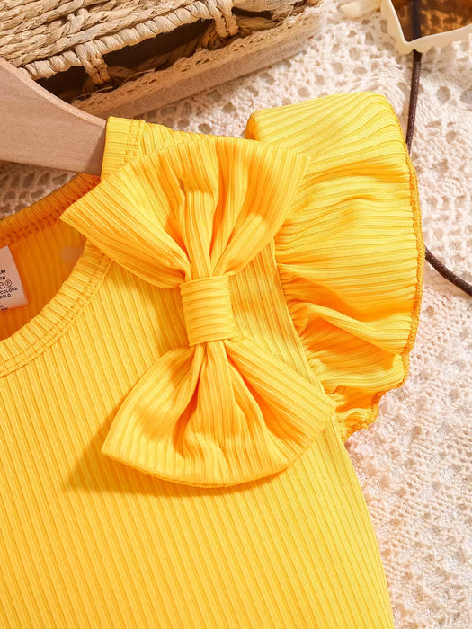 Un conjunto de verano fácil y cómodo para niñas