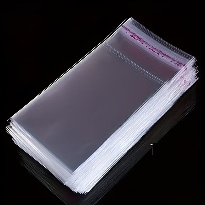 100 bolsas autoadhesivas OPP transparentes 4*6cm (1.57*2.36in)