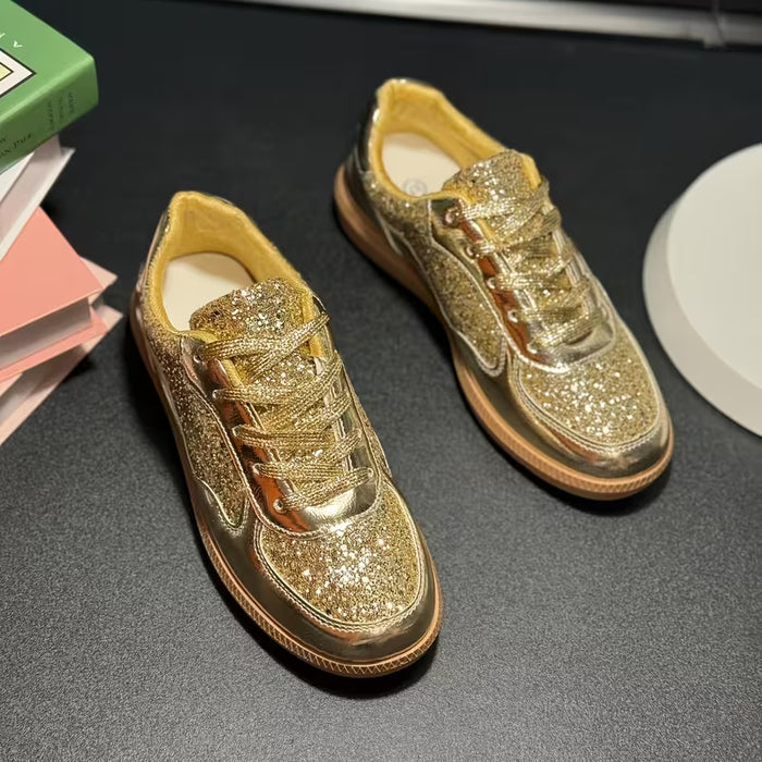 Zapatillas unisex de pareja de temporada con lentejuelas