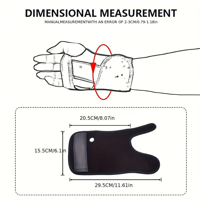 1pc Pulsera Deportiva de Acero para Adultos - Equipo Protector Desmontable y Transpirable
