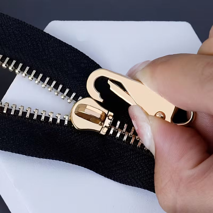 4 Tirador de cremallera desmontable, accesorio universal, colgante, adorno para ropa