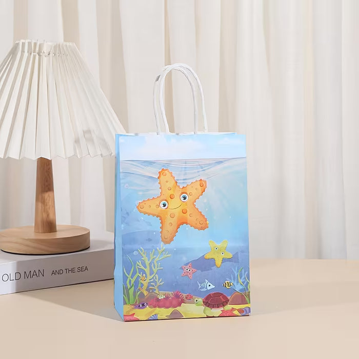 SHEIN Bolsa de Regalo de Fiesta Temática Oceánica