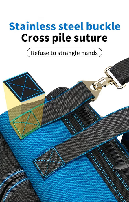 Bolsa de almacenamiento versátil y duradera hecha de tela Oxford gruesa