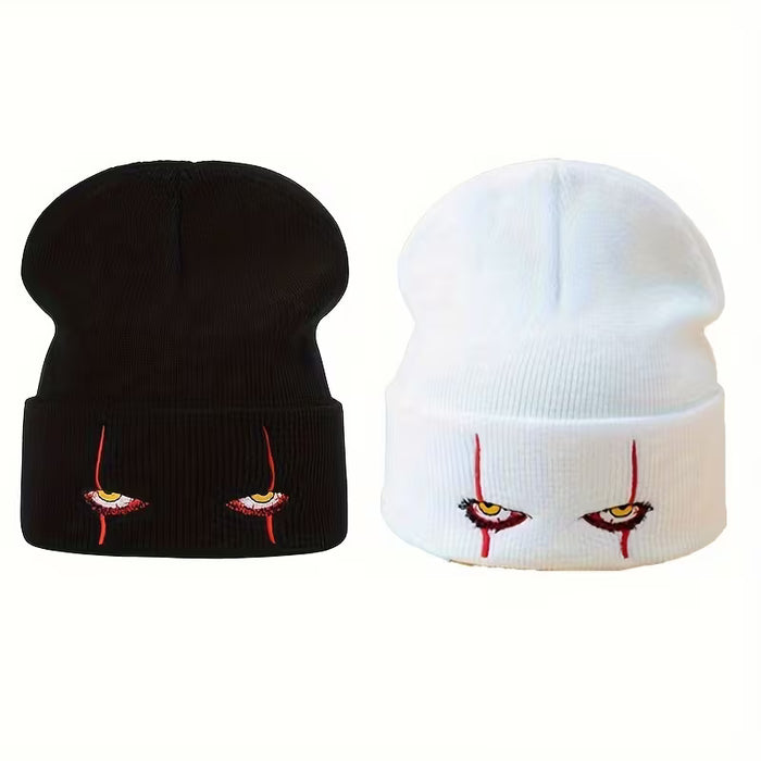 Conjunto de 2 gorros de Hip-Hop divertidos, gorro cálido y aislante