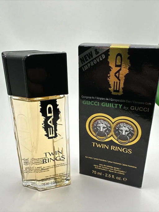 EAD Colonia para hombre Twin Rings Fragancia eau de toilette de 75ml - Quierox - Tienda Online