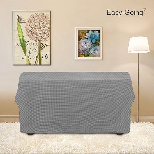 Easy - Going - Funda elástica para sofá biplaza, 1 pieza, suave, con parte inferior elástica - Quierox - Tienda Online