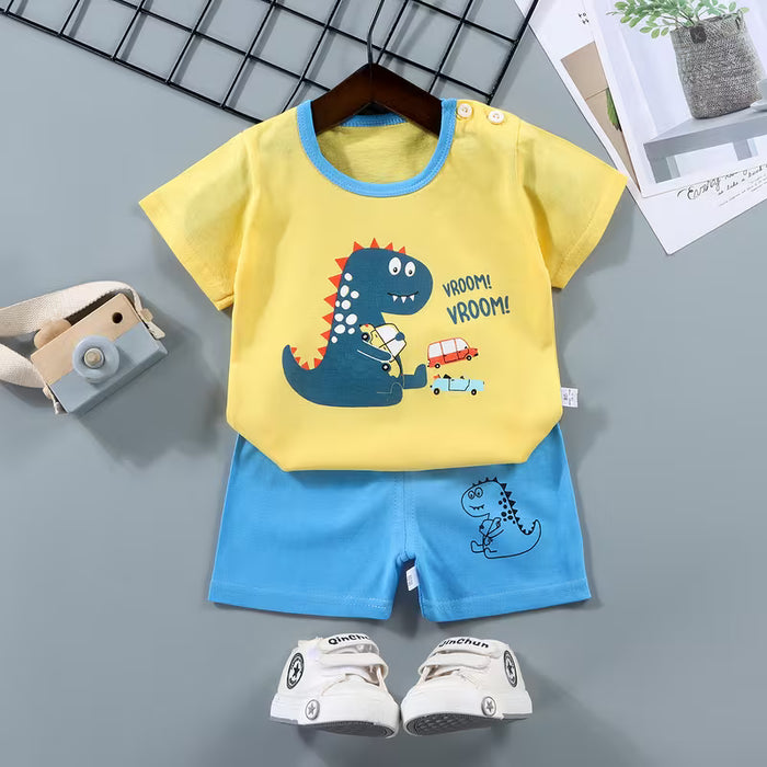Conjunto de camisetas de manga corta para niño