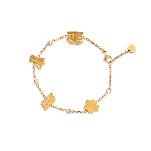 Pulsera con dije de recuerdo