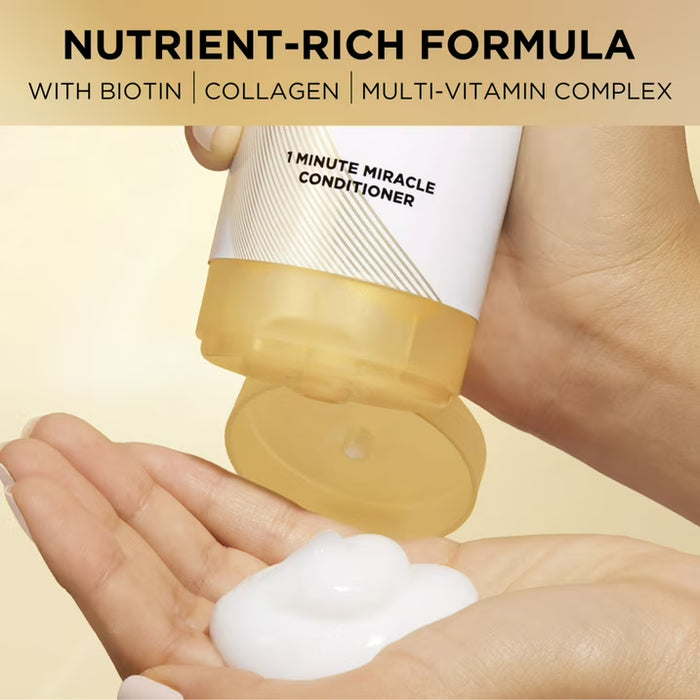 Pantene Acondicionador Pro-V Miracle Infinite Lengths Biotina + Colágeno 1 Minute Miracle, 300 ml