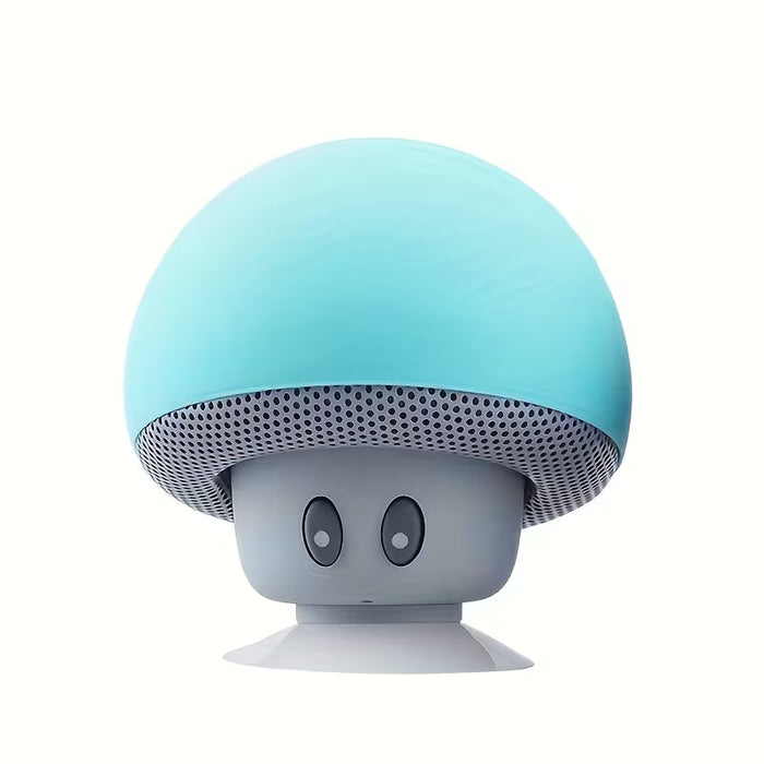 1pc Altavoz sin varillas Portátil con Cabeza de Hongo Pequeño y Lindo