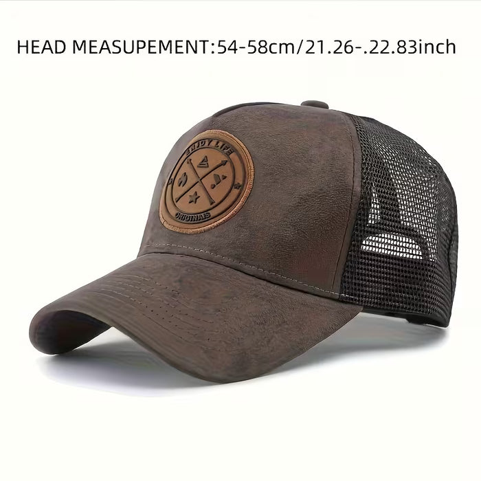 Gorra Redonda Transpirable con Parte Superior Dura para Deportes  Ajustable
